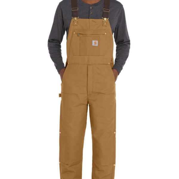 Carhartt Tall Firm Duck Insulated Bib Overalls Thumbnail