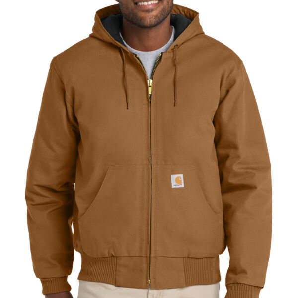 Carhartt Tall Quilted Flannel Lined Duck Active Jac Thumbnail